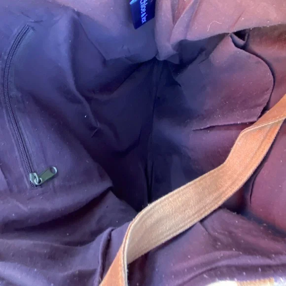 Chloe & Lex Wool Bohemian Multicolor Tote Bag - Picture 3 of 5